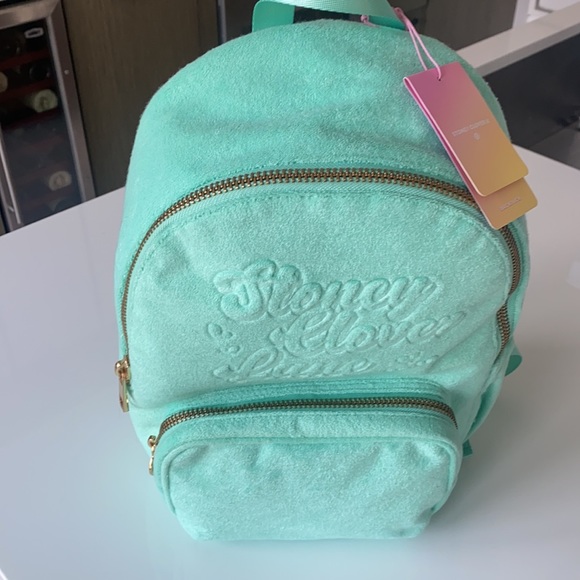Stoney Clover Lane x Target Terry Green Backpack Bag Brand New with Tags - Picture 2 of 7